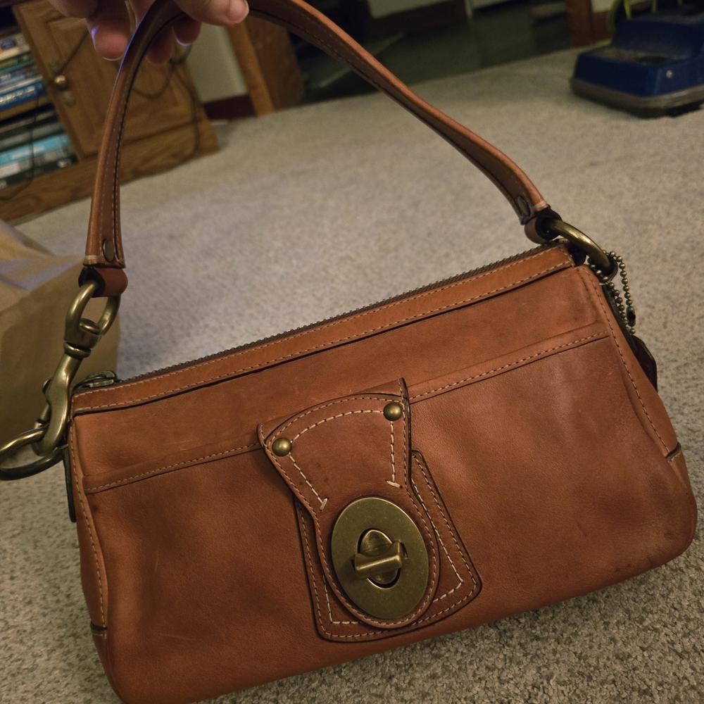 Coach Legacy 65th Anniversary- Limited Edition Turnlock Whiskey Vachetta
